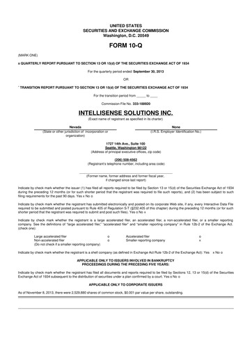 Thumbnail Odysight.ai 10-Q Quarterly Report FY2014 