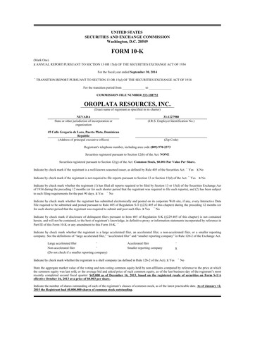 Vorschaubild American Battery Technology Company 10-K Jahresbericht 2014