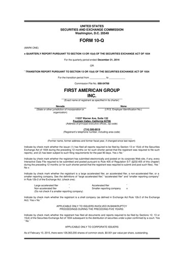 Miniature Loop Industries
 10-Q Rapport trimestriel  