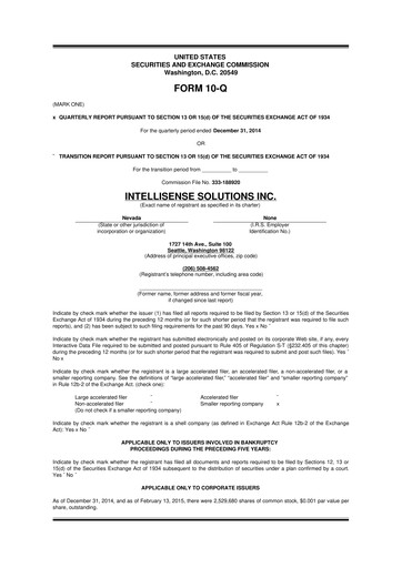 Thumbnail Odysight.ai 10-Q Quarterly Report FY2015 