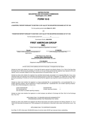 Miniature Loop Industries
 10-Q Rapport trimestriel  