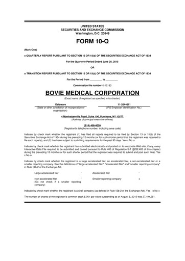 Thumbnail Apyx Medical 10-Q Quarterly Report FY2015 
