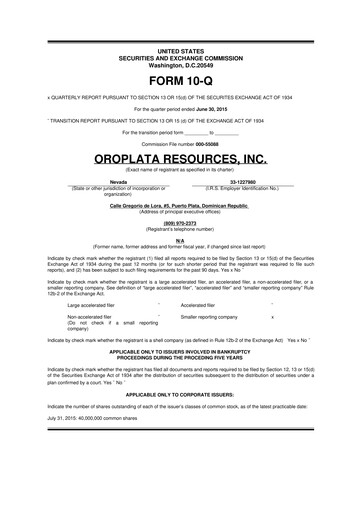 Vorschaubild American Battery Technology Company 10-Q Quartalsbericht 2015 