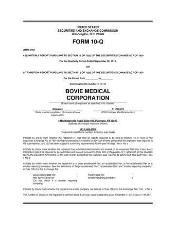 Thumbnail Apyx Medical 10-Q Quarterly Report FY2015 
