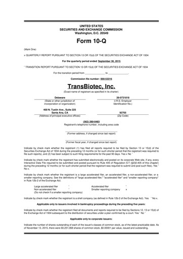 Thumbnail SOBR Safe 10-Q Quarterly Report FY2015 