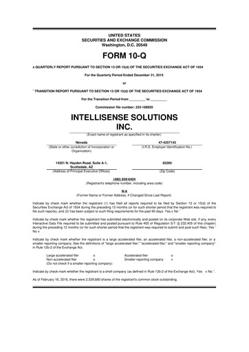 Thumbnail Odysight.ai 10-Q Quarterly Report FY2016 