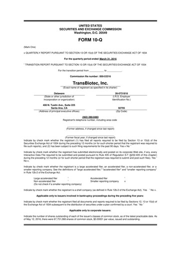 Thumbnail SOBR Safe 10-Q Quarterly Report FY2016 