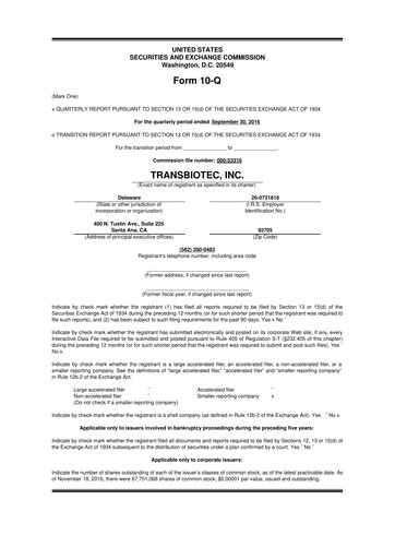 Thumbnail SOBR Safe 10-Q Quarterly Report FY2016 