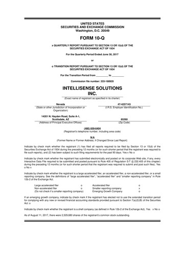 Thumbnail Odysight.ai 10-Q Quarterly Report FY2018 