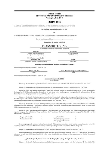 Thumbnail SOBR Safe 10-K Annual Report 2017