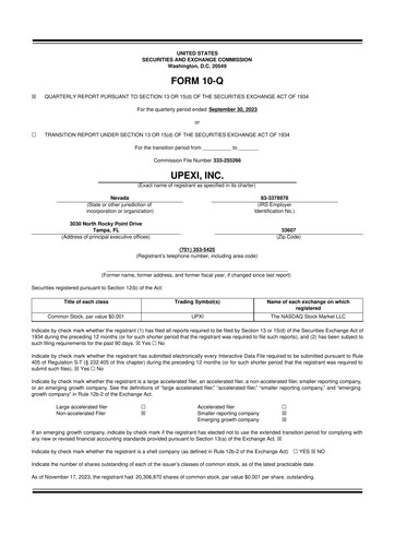 Thumbnail Upexi 10-Q Quarterly Report FY2024 