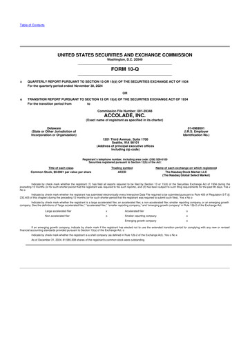 Thumbnail Accolade 10-Q Quarterly Report FY2025 