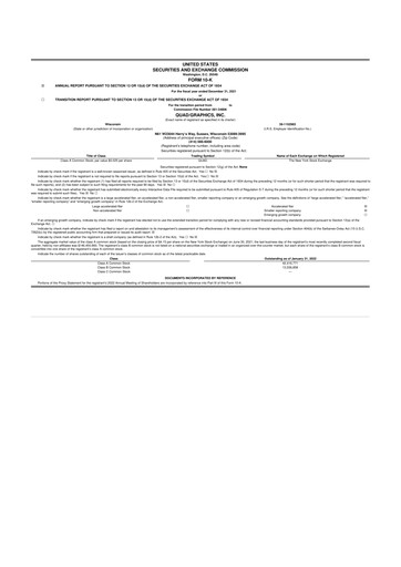 Thumbnail Quad 10-K Annual Report 2021