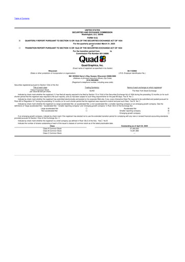 Thumbnail Quad 10-Q Quarterly Report FY2025 