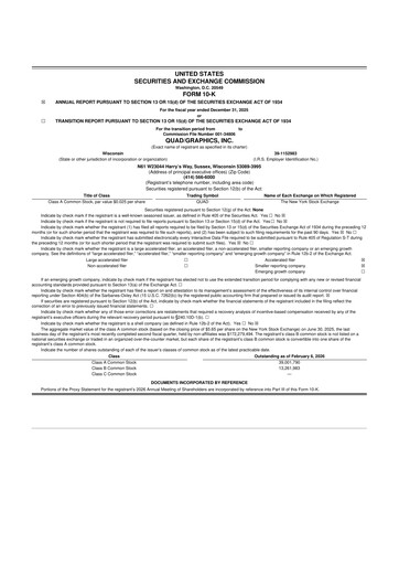 Thumbnail Quad 10-K Annual Report 2025