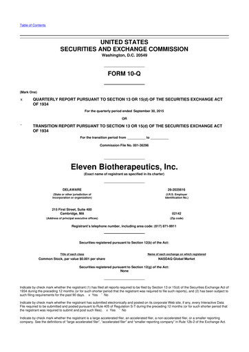 Thumbnail Carisma Therapeutics 10-Q Quarterly Report FY2015 