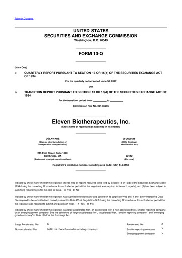 Thumbnail Carisma Therapeutics 10-Q Quarterly Report FY2017 