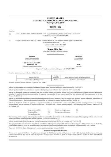 Thumbnail Carisma Therapeutics 10-K Annual Report 2019