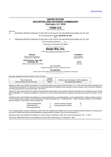 Thumbnail Carisma Therapeutics 10-Q Quarterly Report FY2021 