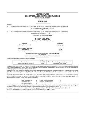 Thumbnail Carisma Therapeutics 10-Q Quarterly Report FY2022 