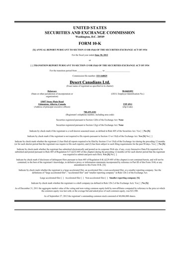 Thumbnail eXp World Holdings
 10-K Annual Report 2012