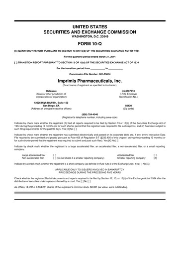 Vorschaubild Harrow, Inc. 10-Q Quartalsbericht 2014 