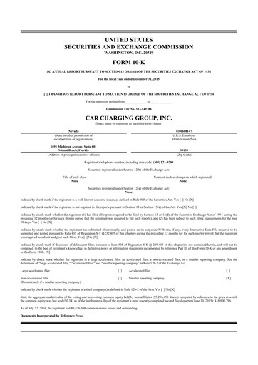 Thumbnail Blink Charging
 10-K Annual Report 2015