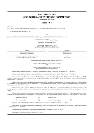 Thumbnail fuboTV 10-K Annual Report 2015