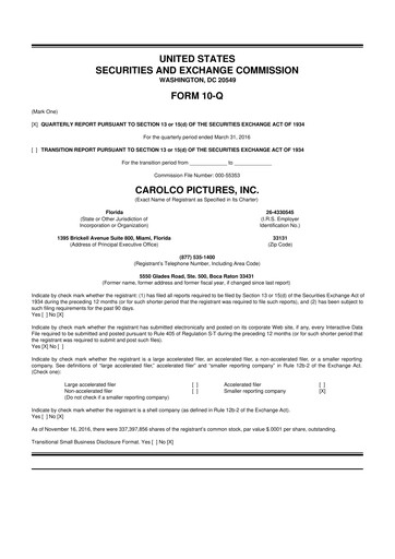 Thumbnail fuboTV 10-Q Quarterly Report FY2016 