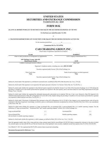 Thumbnail Blink Charging
 10-K Annual Report 2016