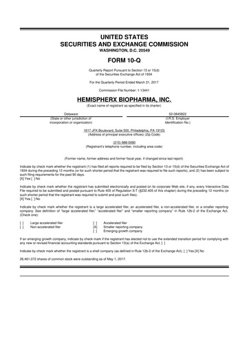 Thumbnail AIM ImmunoTech
 10-Q Quarterly Report FY2017 