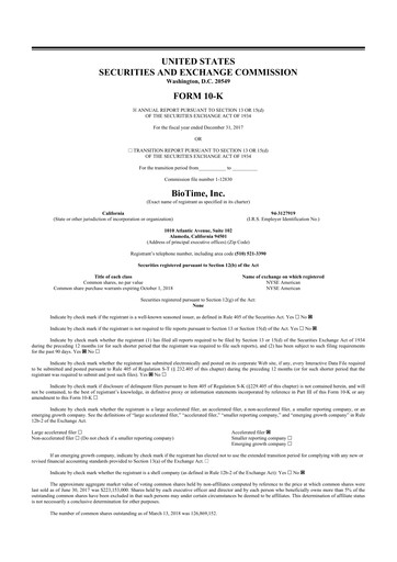 Thumbnail Lineage Cell Therapeutics
 10-K Annual Report 2017