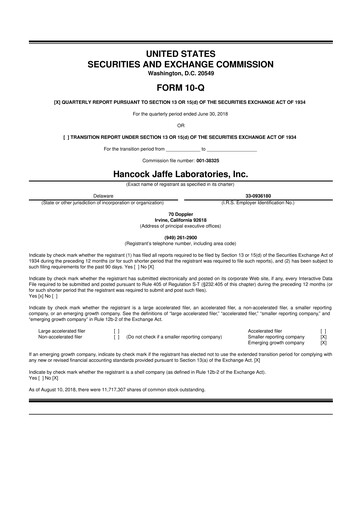 Thumbnail enVVeno Medical Corporation 10-Q Quarterly Report FY2018 