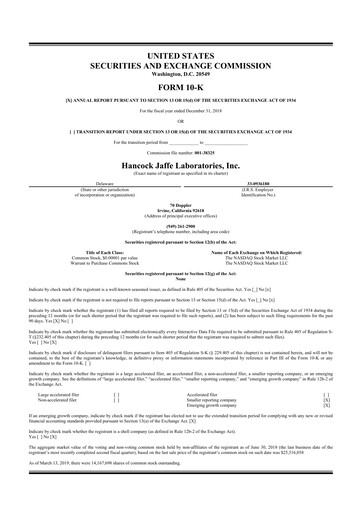 Miniature enVVeno Medical Corporation 10-K Rapport annuel 2018