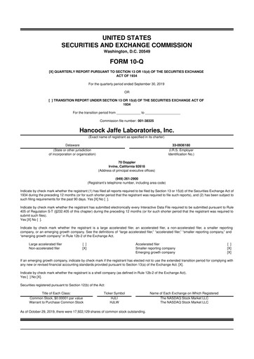 Thumbnail enVVeno Medical Corporation 10-Q Quarterly Report FY2019 