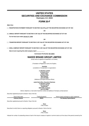 Thumbnail Cenntro Inc. 20-F Annual Report 2020