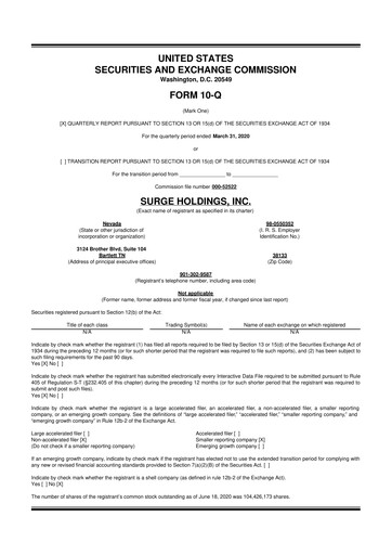 Thumbnail SurgePays 10-Q Quarterly Report FY2020 