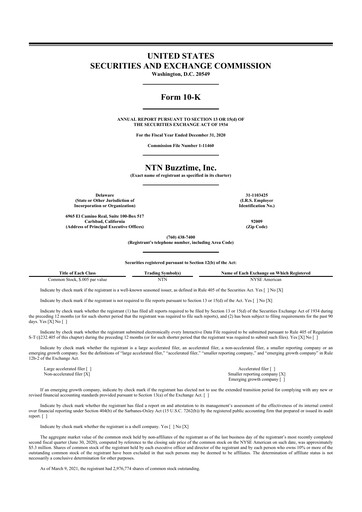 Thumbnail Eterna Therapeutics 10-K Annual Report 2020