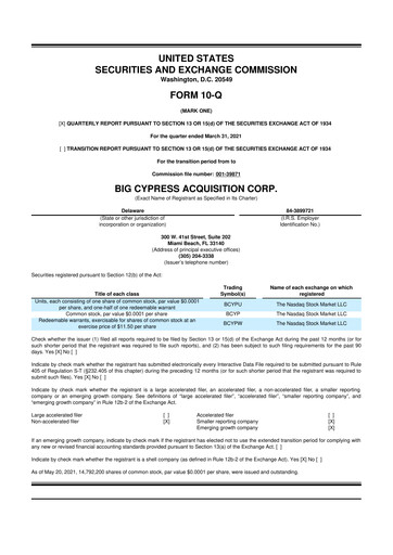 Thumbnail SAB Biotherapeutics 10-Q Quarterly Report FY2021 