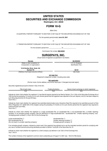 Thumbnail SurgePays 10-Q Quarterly Report FY 