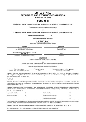 Thumbnail LifeMD 10-Q Quarterly Report FY2021 