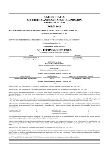 Thumbnail SKYX Platforms 10-K Annual Report 