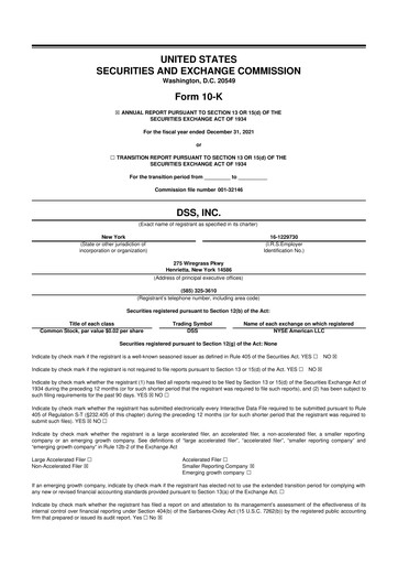 Thumbnail DSS, Inc. (Document Security Systems) 10-K Annual Report 2021