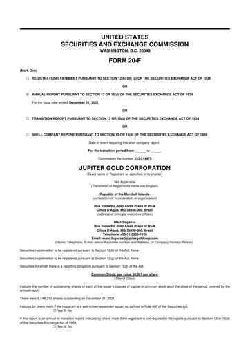 Thumbnail Atlas Critical Minerals 20-F Annual Report 2021