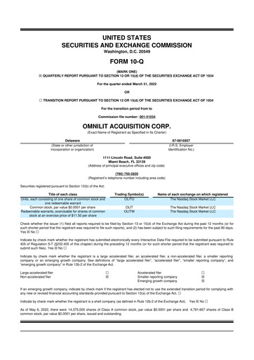 Thumbnail Syntec Optics 10-Q Quarterly Report FY2022 