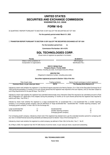 Thumbnail SKYX Platforms 10-Q Quarterly Report FY2022 