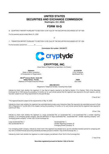 Thumbnail Eightco Holdings 10-Q Quarterly Report FY2022 