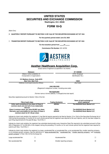 Miniature Ocean Biomedical 10-Q Rapport trimestriel 2022 