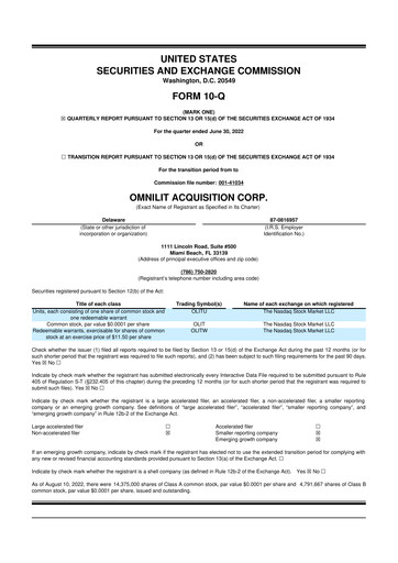 Thumbnail Syntec Optics 10-Q Quarterly Report FY2022 