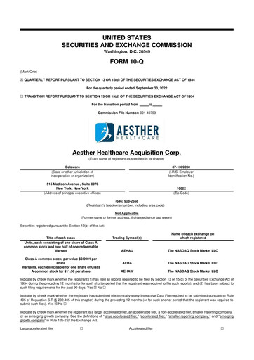 Miniature Ocean Biomedical 10-Q Rapport trimestriel 2022 